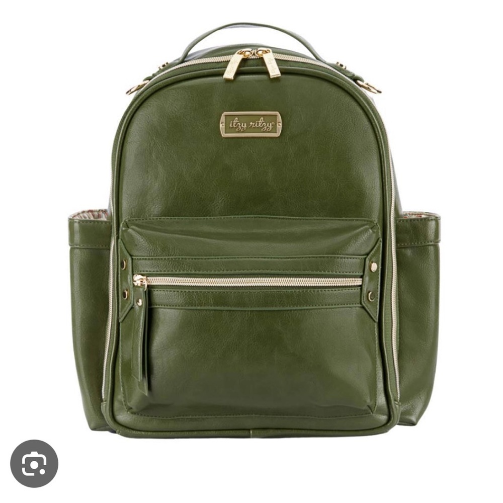 Itzy Ritzy mini Green Backpack